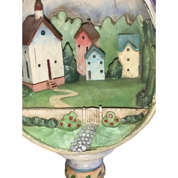 Jim Shore Heartwood Creek Small Town Big Blessing Egg Figurine 4007545 - Picture 8 of 13